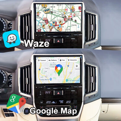 واجهة ترقية Lsailt Android CarPlay لسيارة لاند كروزر GX_R GXR 2020-2021 صندوق ملاحة GPS، وحدة Android Auto