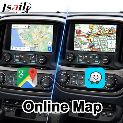 واجهة الوسائط المتعددة Lsailt Android Auto Carplay لسيارة شيفروليه كولورادو 2014-2020 بنظام Mylink