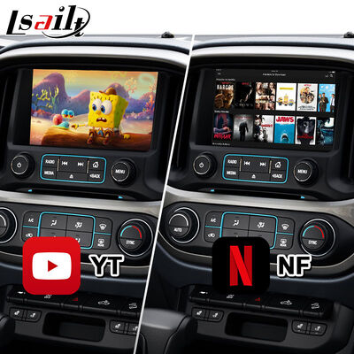 واجهة الوسائط المتعددة Lsailt Android Auto Carplay لسيارة شيفروليه كولورادو 2014-2020 بنظام Mylink