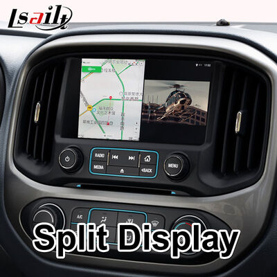 واجهة الوسائط المتعددة Lsailt Android Auto Carplay لسيارة شيفروليه كولورادو 2014-2020 بنظام Mylink