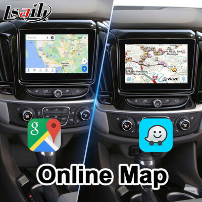 واجهة أندرويد كاربلاي لسيارة شيفروليه ترافرس مع نظام تحديد المواقع العالمي (GPS)