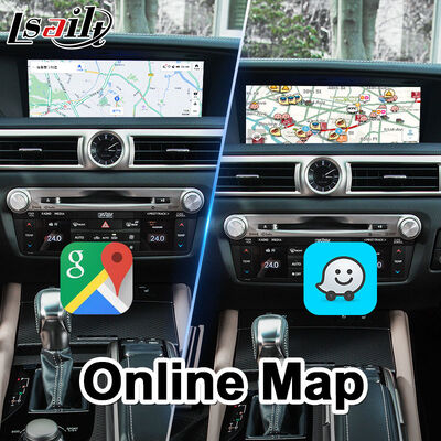 واجهة الوسائط المتعددة لسيارات أندرويد لليكسوس GS300h GS200t GS350 GS450h GSF GS L10 2016-2020
