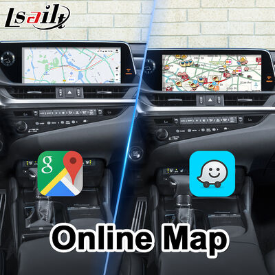 واجهة فيديو Lsalit Android Carplay للملاحة لسيارات لكزس ES 300h ES250 ES350 ES300h موديل 2018 فما فوق