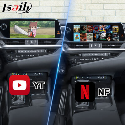 واجهة فيديو Lsalit Android Carplay للملاحة لسيارات لكزس ES 300h ES250 ES350 ES300h موديل 2018 فما فوق