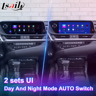 واجهة فيديو Lsalit Android Carplay للملاحة لسيارات لكزس ES 300h ES250 ES350 ES300h موديل 2018 فما فوق