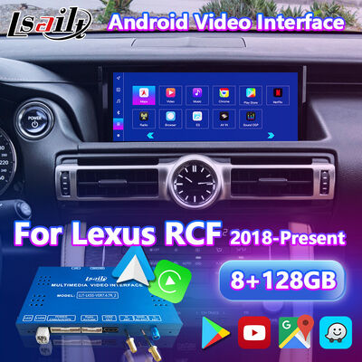 واجهة الفيديو لـ Lsailt Android Carplay لعام 2018 والحاضر لـ Lexus RC 350 RC300 RCF RC300h RC350