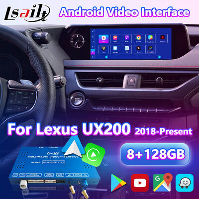 واجهة وسائط متعددة فيديو ملاحة أندرويد Lsailt لسيارات لكزس UX 250 UX200 UX300e UX250 موديلات 2018 فما فوق
