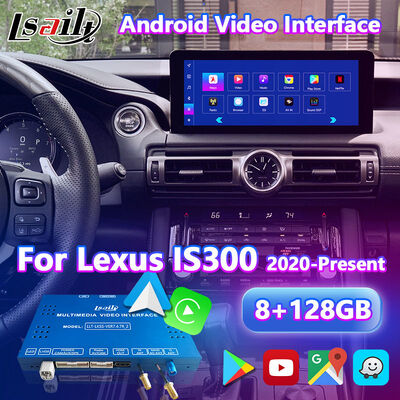 واجهة الفيديو لـ Lsailt Android Carplay لـ 2020-Present Lexus IS 500 IS300 IS350 IS300h IS500