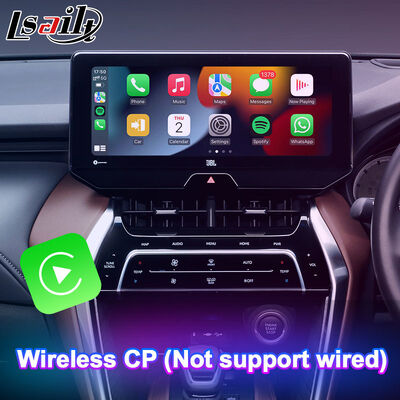 واجهة فيديو ملاحة Lsailt Android Carplay لسيارات تويوتا هارير فينزا من 2020 حتى الآن، تدعم وحدة الراديو
