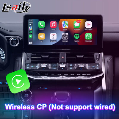 واجهة Lsailt Android Navigation Carplay لسيارات تويوتا لاند كروزر 300 GX-R VX-R GR GR-S Sahara ZX VX LC300 موديل 2021-2024