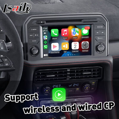 وحدة واجهة CarPlay من Lsailt لنيسان GT-R R35 2017-2022، تكامل OEM، ترقية الشاشة المصنعية، Android Auto لاسلكي