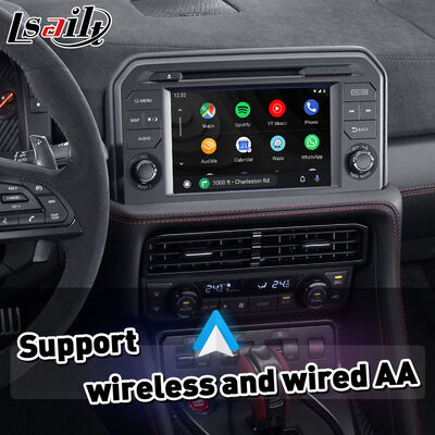 وحدة واجهة CarPlay من Lsailt لنيسان GT-R R35 2017-2022، تكامل OEM، ترقية الشاشة المصنعية، Android Auto لاسلكي