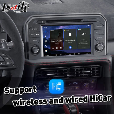 وحدة واجهة CarPlay من Lsailt لنيسان GT-R R35 2017-2022، تكامل OEM، ترقية الشاشة المصنعية، Android Auto لاسلكي
