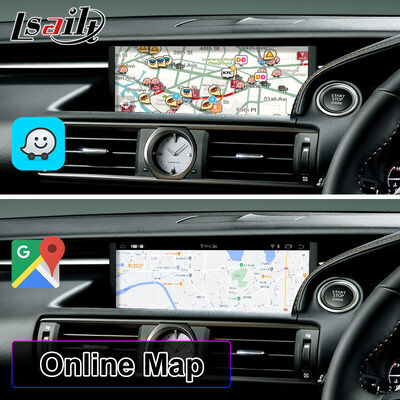 شاشة واجهة الوسائط المتعددة لأجهزة أندرويد كاربلاي لليكسوس RC350 RC300h RC200t RC300 RCF 2014-2018