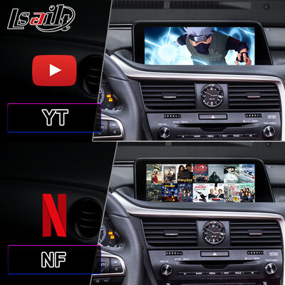 Lsailt أندرويد Carplay شاشة واجهة الوسائط المتعددة لمقبض 2016-2019 لكزس RX RX350 RX450h RX200t RX300