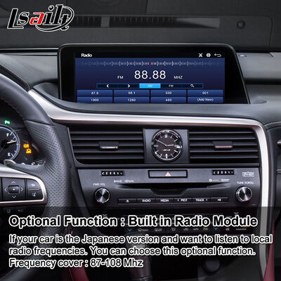 Lsailt أندرويد Carplay شاشة واجهة الوسائط المتعددة لمقبض 2016-2019 لكزس RX RX350 RX450h RX200t RX300