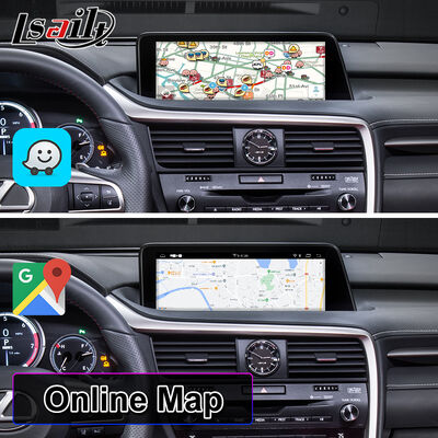 Lsailt أندرويد Carplay شاشة واجهة الوسائط المتعددة لمقبض 2016-2019 لكزس RX RX350 RX450h RX200t RX300