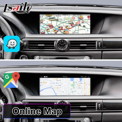 شاشة الوسائط المتعددة Lsailt Android Carplay لـ 2012-2020 لكزس GS 200t GS300h GS250 GS350 GS450h GSF GS200t