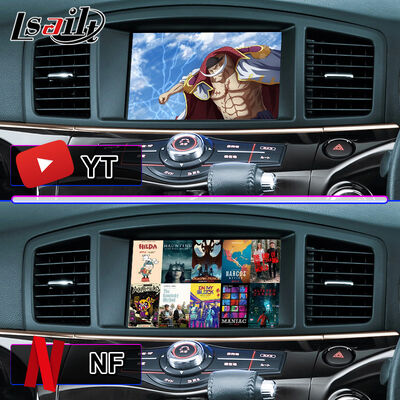 شاشة Lsailt Android Carplay للوسائط المتعددة لسيارة 2010-2020 Nissan Elgrand E52