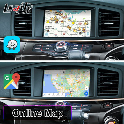شاشة Lsailt Android Carplay للوسائط المتعددة لسيارة 2010-2020 Nissan Elgrand E52