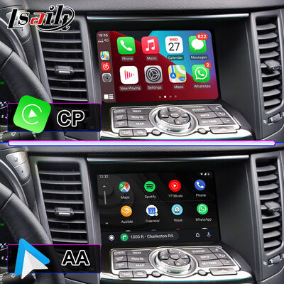 الشاشة الالكترونية لجهاز اندرويد كاربلاي للعام 2008-2017 انفينيتي FX35 FX37 FX50 FX30D FX QX70