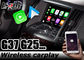 واجهة فيديو متعددة الوسائط لاسلكية غير ملحومة إنفينيتي G37 G25 Q40 2013-2016 Carplay