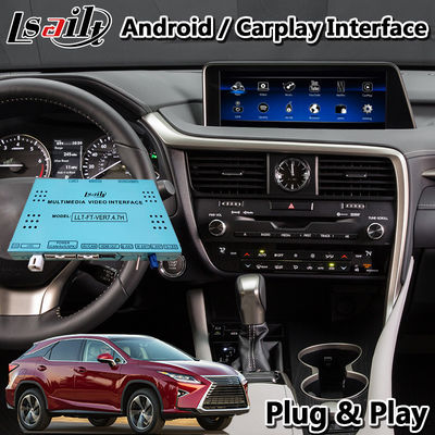 PX6 4GB Android Carplay Interface لكزس RX350 / RX450H Mouse Control HDMI Android Auto
