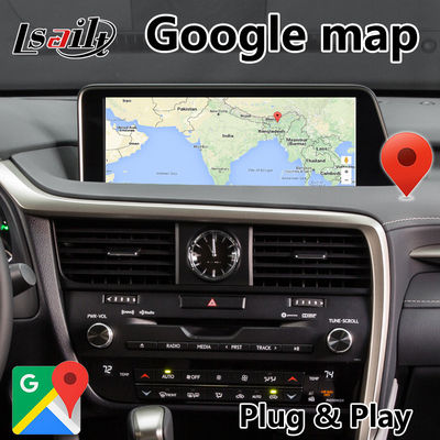 PX6 4GB Android Carplay Interface لكزس RX350 / RX450H Mouse Control HDMI Android Auto
