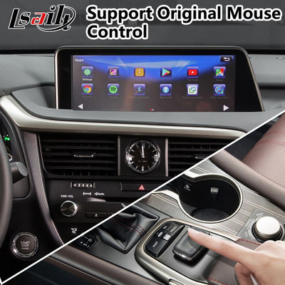 PX6 4GB Android Carplay Interface لكزس RX350 / RX450H Mouse Control HDMI Android Auto
