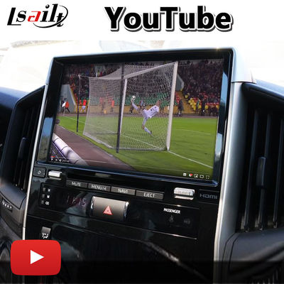 4 + 64 جيجابايت واجهة فيديو كاربلاي أندرويد لتويوتا لاند كروزر LC200 LC-GT GXR 2018-2021 Touch 3