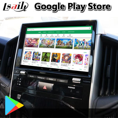 4 + 64 جيجابايت واجهة فيديو كاربلاي أندرويد لتويوتا لاند كروزر LC200 LC-GT GXR 2018-2021 Touch 3