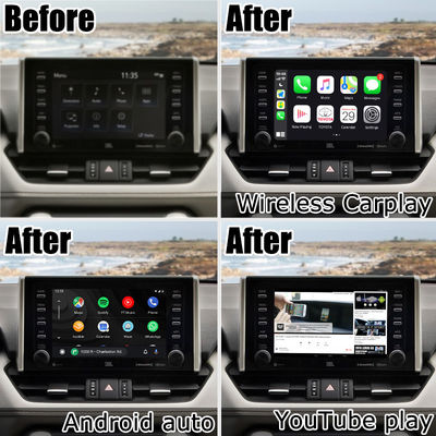 8+128GB أندرويد 13 Carplay واجهة أندرويد For Toyoat RAV4 2019 To Present Touch N Go 3