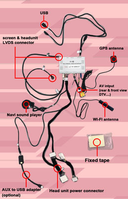 إنفينيتي QX60 GPS أندرويد أوتو كاربلاي نظام الملاحة الوسائط المتعددة واجهة أندرويد 11 8+128GB