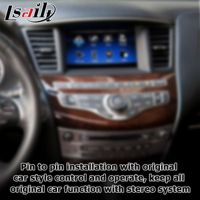 واجهة أندرويد 13 Carplay Box Yandex Navi لجهاز Infiniti QX60 / JX35 نظام كوالكوم 8+128
