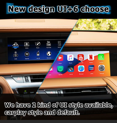 لكزس LC500 LC500h GPS Navigation Box واجهة الفيديو اللاسلكية carplay و android auto youtube google play