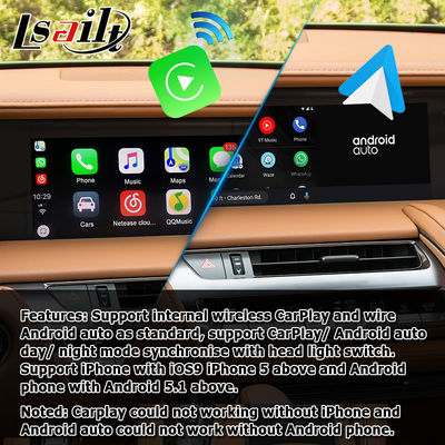 لكزس LC500 LC500h GPS Navigation Box واجهة الفيديو اللاسلكية carplay و android auto youtube google play