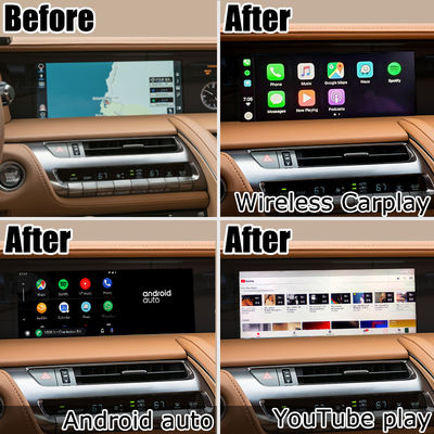 لكزس LC500 LC500h GPS Navigation Box واجهة الفيديو اللاسلكية carplay و android auto youtube google play
