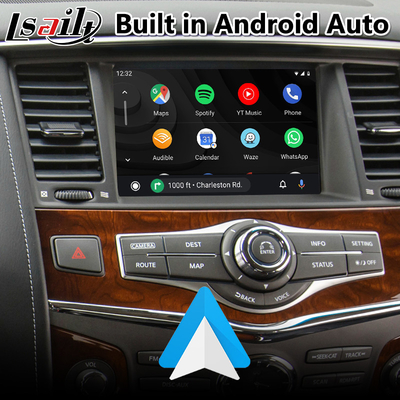 Lsailt Android Carplay واجهة الوسائط المتعددة لإنفينيتي QX80 QX56 QX60 QX70
