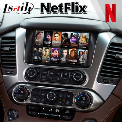 واجهة وسائط متعددة Carplay بنظام Android من Lsailt لسيارة شيفروليه سوبربان