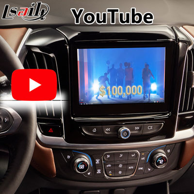 واجهة وسائط فيديو كاربلاي أندرويد للملاحة في سيارات شيفروليه ترافرس