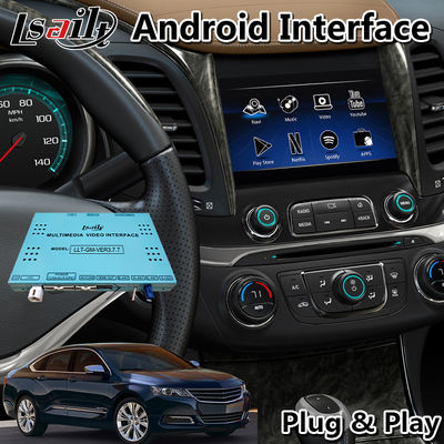 واجهة الوسائط المتعددة Lsailt Android Carplay لسيارات شيفروليه إمبالا LTZ LT بنظام Mylink موديلات 2014-2020