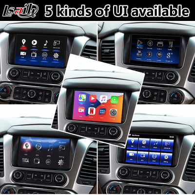 Lsailt Android Auto Carplay واجهة الوسائط المتعددة لشفروليه سوبربان جي إم سي تاهو