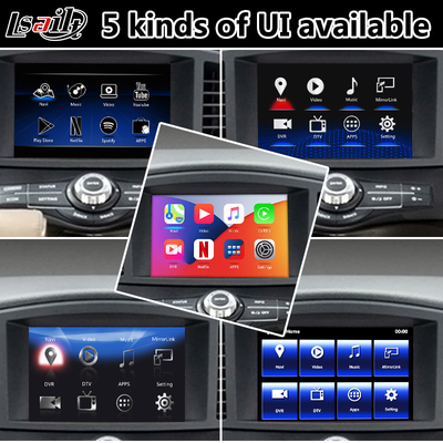Lsailt Android Carplay Interface لنيسان كويست E52 مع لاسلكي أندرويد أوتو
