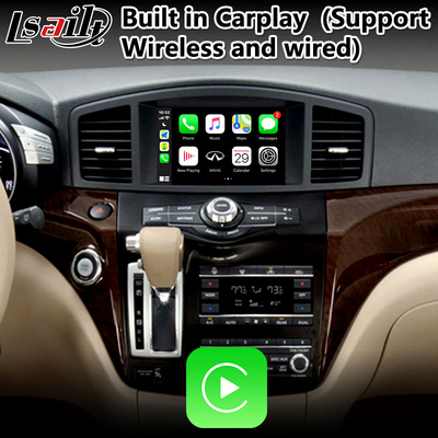 Lsailt Android Carplay Interface لنيسان كويست E52 مع لاسلكي أندرويد أوتو