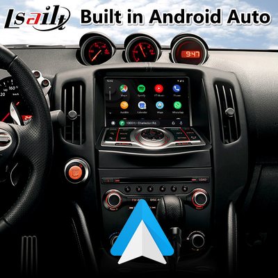 Lsailt Android Carplay Interface لنيسان 370Z مع نظام أندرويد أوتو اللاسلكي Youtube Waze