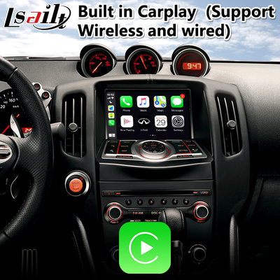 Lsailt Android Carplay Interface لنيسان 370Z مع نظام أندرويد أوتو اللاسلكي Youtube Waze