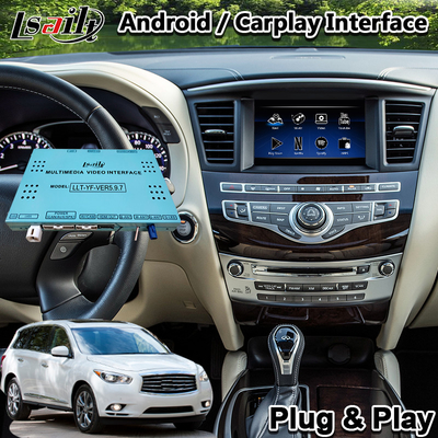 Lsailt Android Navigation Carplay Interface Box لـ إنفينيتي JX35 مع NetFlix Yandex Waze