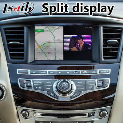 واجهة Lsailt Android Carplay لـ Infiniti JX35 مع نظام الملاحة GPS اللاسلكي Android Auto