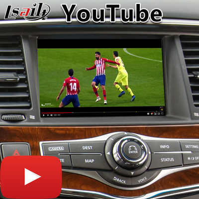 واجهة ملاحة Android للوسائط المتعددة لـ Infiniti QX80 مع نظام Android Auto Carplay اللاسلكي
