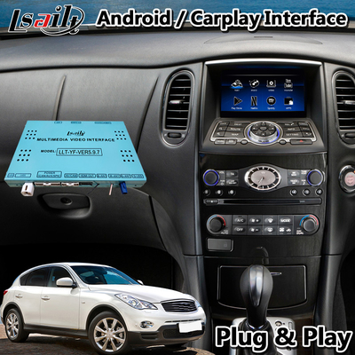 واجهة Lsailt Android Carplay لـ Infiniti EX30D EX35 EX37 مع نظام Android Auto اللاسلكي